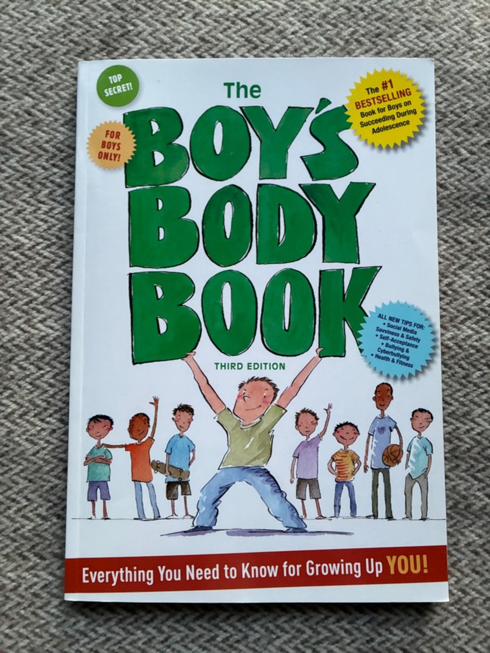 New The Boy's Body Book - Kids Health Guide Third Edition